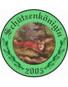 Ehrenscheiben mit grünem Ring